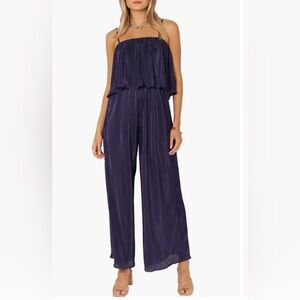 Petal and Pup - Jillian Plisse Jumpsuit